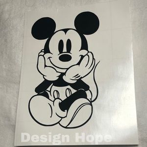 Micky mouse 4” decal